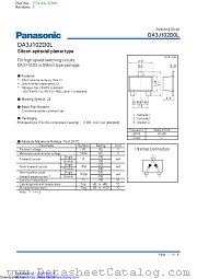 DA3J102D datasheet pdf Panasonic