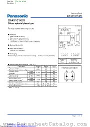 DA4X101K datasheet pdf Panasonic