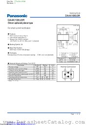 DA4X106U datasheet pdf Panasonic