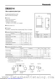 DB26314 datasheet pdf Panasonic