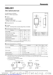 DB2J201 datasheet pdf Panasonic