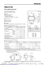 DB4J314K datasheet pdf Panasonic
