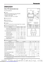 DMA20201 datasheet pdf Panasonic
