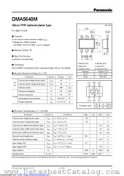 DMA5640M datasheet pdf Panasonic