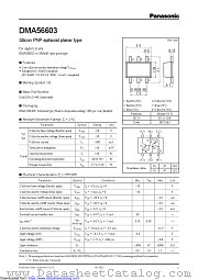 DMA56603 datasheet pdf Panasonic