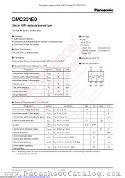 DMC201E0 datasheet pdf Panasonic