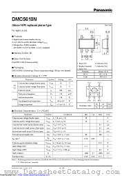 DMC5610N datasheet pdf Panasonic