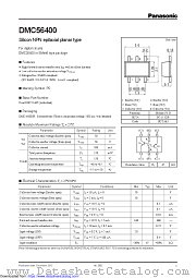 DMC56400 datasheet pdf Panasonic