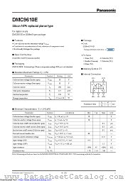 DMC9610E datasheet pdf Panasonic