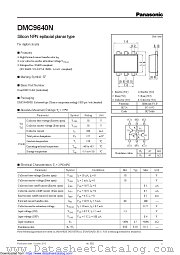 DMC9640N datasheet pdf Panasonic