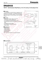 DN6845S datasheet pdf Panasonic