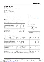 DRAF123J datasheet pdf Panasonic