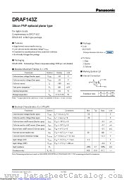 DRAF143Z datasheet pdf Panasonic