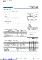 DRC2114Y datasheet pdf Panasonic