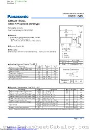 DRC2115G datasheet pdf Panasonic