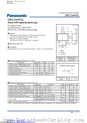 DRC3144T datasheet pdf Panasonic