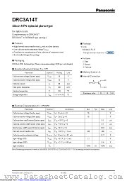 DRC3A14T datasheet pdf Panasonic