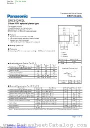 DRC5124X datasheet pdf Panasonic