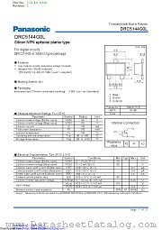 DRC5144G datasheet pdf Panasonic