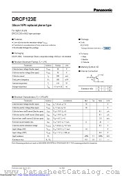 DRCF123E datasheet pdf Panasonic