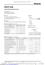 DRCF144E datasheet pdf Panasonic