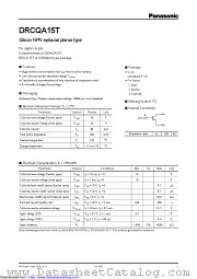 DRCQA15T datasheet pdf Panasonic