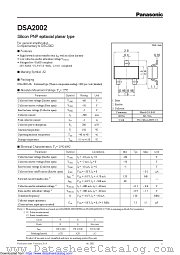 DSA2002 datasheet pdf Panasonic