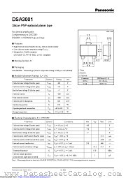 DSA3001 datasheet pdf Panasonic