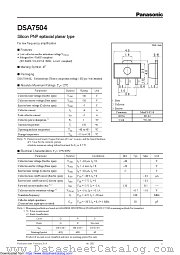 DSA7504 datasheet pdf Panasonic