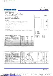 DSAF001 datasheet pdf Panasonic
