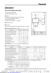 DSC5A01 datasheet pdf Panasonic