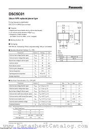 DSC5C01 datasheet pdf Panasonic