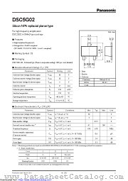 DSC5G02 datasheet pdf Panasonic
