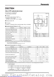 DSC7004 datasheet pdf Panasonic