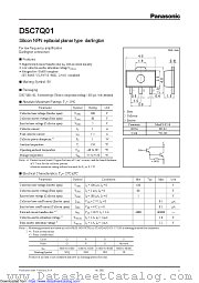 DSC7Q01 datasheet pdf Panasonic