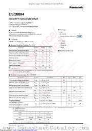 DSC8004 datasheet pdf Panasonic