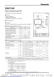 DSKTJ05 datasheet pdf Panasonic