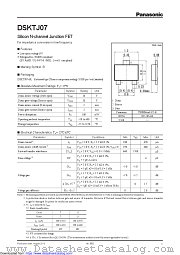 DSKTJ07 datasheet pdf Panasonic