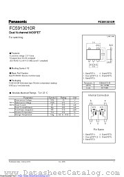 FC591301 datasheet pdf Panasonic