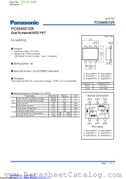 FC694601 datasheet pdf Panasonic