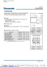 FC8V2215 datasheet pdf Panasonic