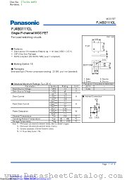 FJ4B0111 datasheet pdf Panasonic