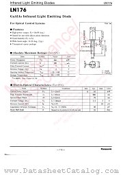 LN176 datasheet pdf Panasonic