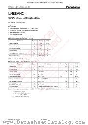 LN66ANC datasheet pdf Panasonic