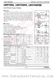 LN9705PS datasheet pdf Panasonic
