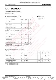LNJ123W8RRA datasheet pdf Panasonic