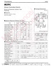M59C datasheet pdf Panasonic