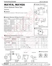 MA3Z141A datasheet pdf Panasonic