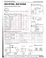 MA3J141D datasheet pdf Panasonic