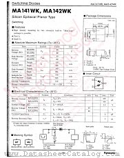 MA3J141E datasheet pdf Panasonic